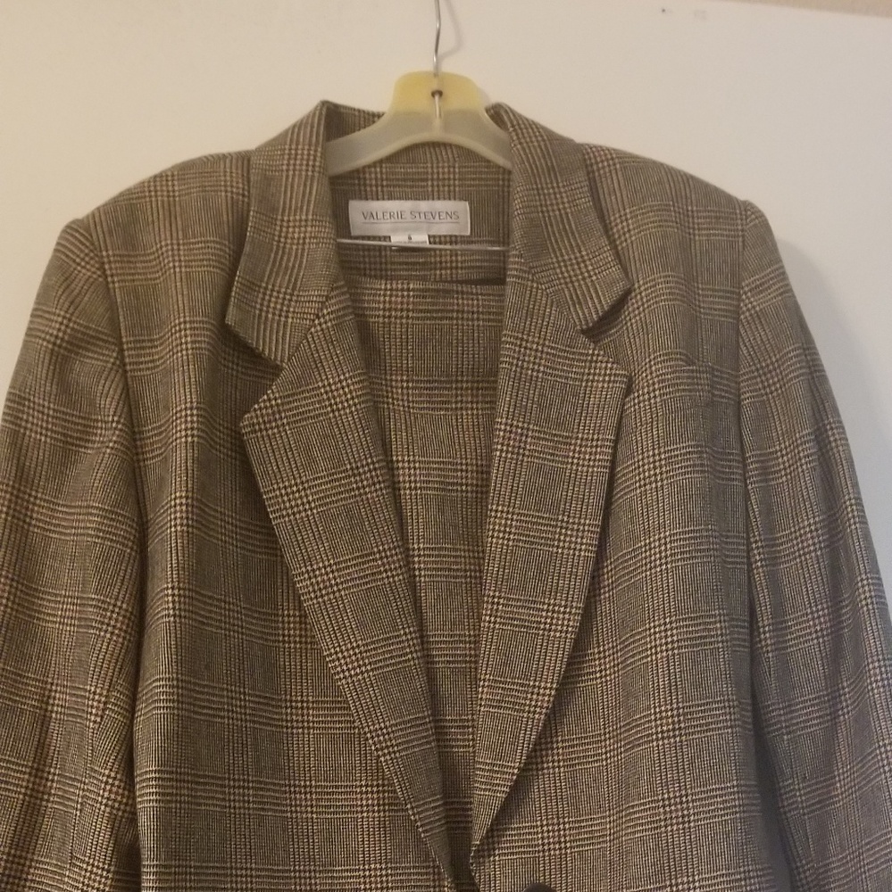 Valerie Stevens womens' wool suit